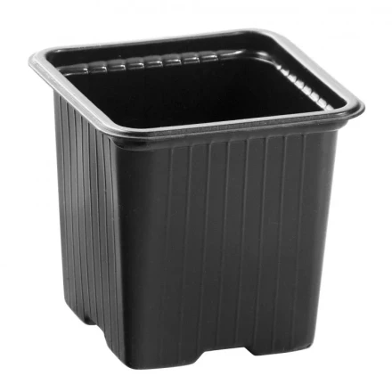 Горшочек для рассады 90 х 90 х 95 мм полистирол 5 шт 64340 купить в Сургуте