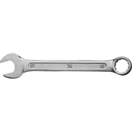Ключ комбинированный гаечный ЗУБР &quot;СТАНДАРТ&quot;, оцинкованный, 19мм 27112-19 купить в Сургуте