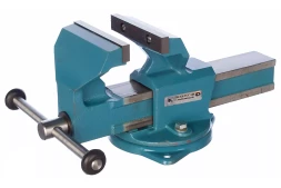 Тиски слесарные 140 мм поворотные (Глазов) Россия 18667