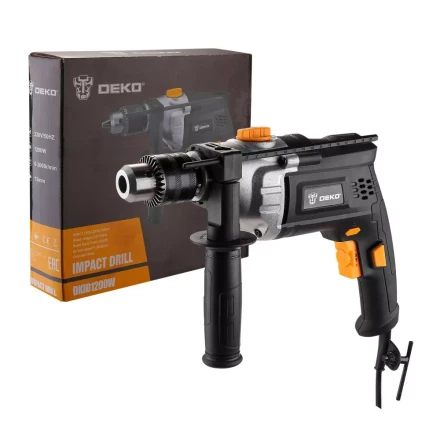 Дрель ударная DEKO DKID1200W, 063-4156 купить в Сургуте