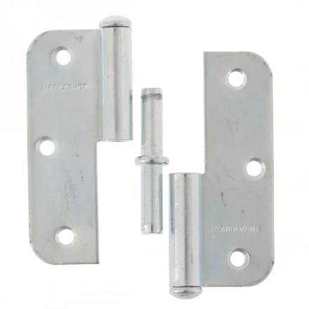 Петля накладная ПН1-85 левая цинк 4штуки Металлист Россия 91551 купить в Сургуте