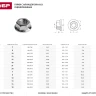 Гайка DIN 6923 с фланцем, M6, 14 шт, кл. пр. 8, оцинкованная, ЗУБР 303636-06 купить в Сургуте