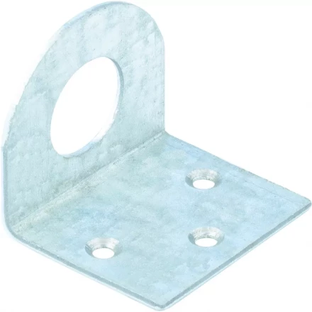 Проушина угловая 2,0 мм 75х40 мм цинк СИБРТЕХ 46507 купить в Сургуте