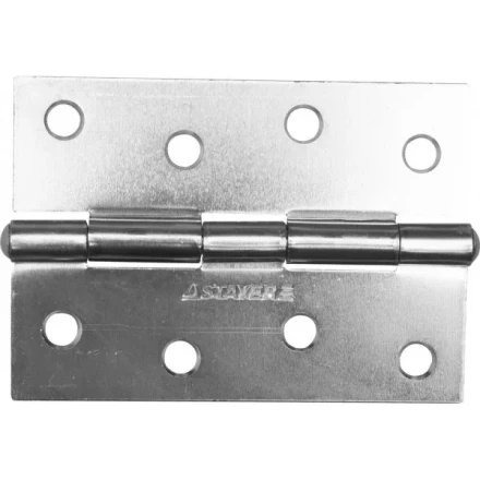 Петля дверная STAYER &quot;MASTER&quot; универсальная, цвет белый цинк, 100мм 37611-100-1 купить в Сургуте