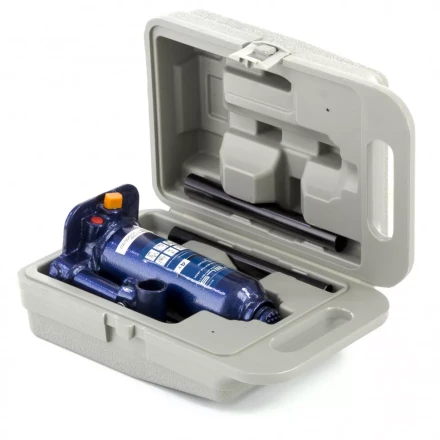 Домкрат гидравлический бутылочный 4 т h подъема 188-363 мм в пластиковом кейсе Stels 51174 купить в Сургуте