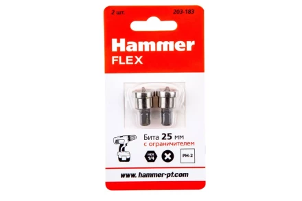 Бита HAMMER PH2 25мм (203-183) купить в Сургуте