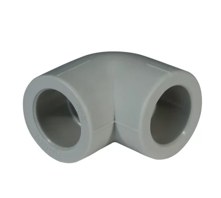 Уголок PP-R 90° 40мм серый (10/140) 44133 купить в Сургуте