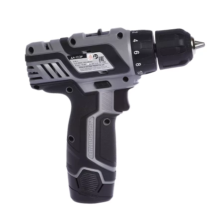 Аккумуляторная дрель-шуруповерт ИНТЕРСКОЛ ДА-12ЭР Li-ion (2 х 2Ач) купить в Сургуте