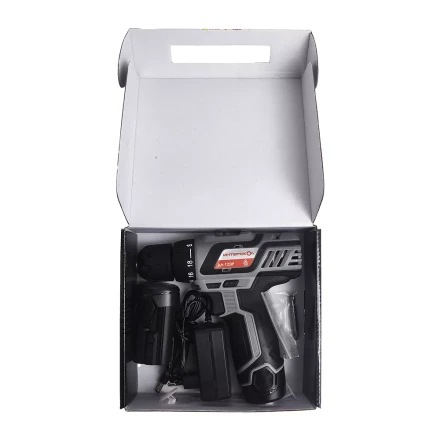 Аккумуляторная дрель-шуруповерт ИНТЕРСКОЛ ДА-12ЭР Li-ion (2 х 2Ач) купить в Сургуте