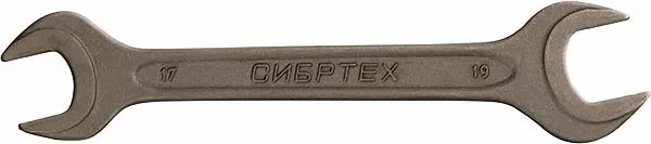 Ключ рожковый,14 х 17 мм CrV фосфатированный ГОСТ 2839 СИБРТЕХ 14327 купить в Сургуте