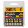 Бита IMPACT, PH2x25 мм, лазерная обработка шлица, сталь S2, 10 шт., Е 6,3 Denzel 11685 купить в Сургуте