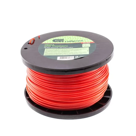 Леска для триммера круглая, на DIN катушке, 2.4 мм х 160 м, Россия Сибртех 961345 купить в Сургуте