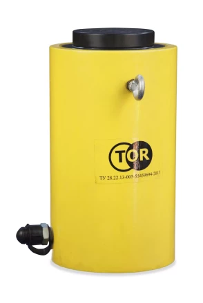 Домкрат гидравлический телескопический TOR HHYG-15510D (ДТ15Г510) 15 т (3 уровня) 1004683 купить в Сургуте