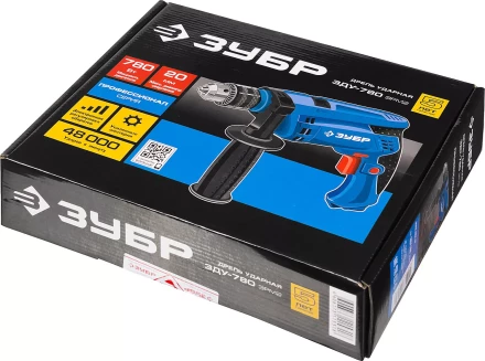 Дрель ударная ЗДУ-780 ЭРМ2 серия ПРОФЕССИОНАЛ купить в Сургуте