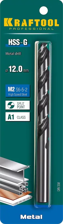 Сверло по металлу HSS-G 29651-12 купить в Сургуте