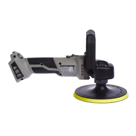 Угловая полировальная машина с бесщеточным (вентильным) двигателем ИНТЕРСКОЛ УПМ-180/18ВЭ аккумуляторная Li-ion АПИ (картон, без аккум. и ЗУ) купить в Сургуте