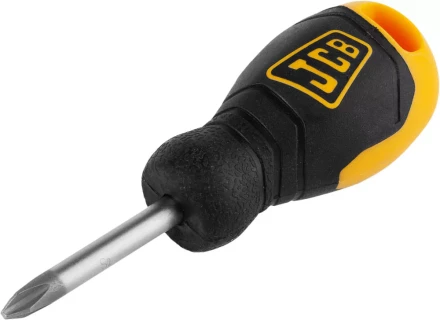 Отвертка JCB, хромомолибденовая сталь S2, двухкомпонентная рукоятка, магнитный наконечник, PH №2х40мм JSD001 купить в Сургуте