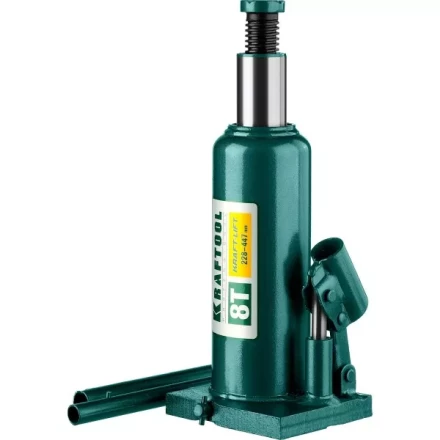 Домкрат гидравлический бутылочный &quot;Kraft-Lift&quot;, сварной, 8т, 228-447мм, KRAFTOOL 43462-8 43462-8_z01 купить в Сургуте