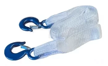 Ремень буксировочный  5т К. L=6.0 м 30 мм в 2 слоя с двумя Кч 1.0 т 320А купить в Сургуте