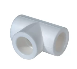 Тройник PP-R 50мм белый (12/72) 45404