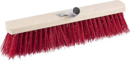 Щетка GRINDA &quot;EURO&quot; уличная без ручки, буковая колодка, жесткая щетина, с металлическим держателем для черенка, 40см 39193-40 купить в Сургуте