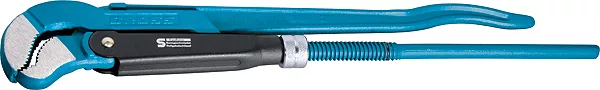 Ключ трубный рычажный №2 1,5" цельнокованый CrV тип - "S" GROSS 15613 купить в Сургуте