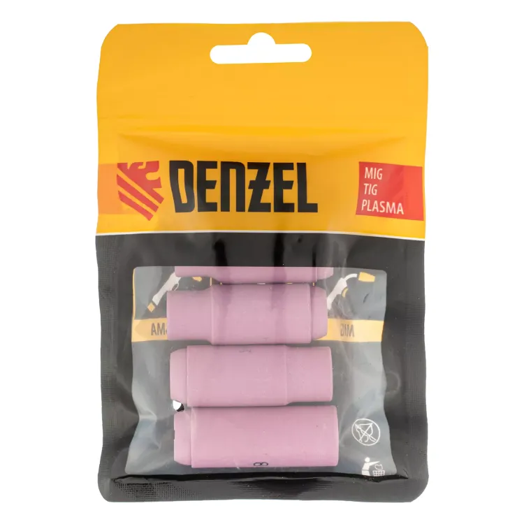 Набор керамических сопел Denzel 93656, № 4, 5, 6, 7, 8 купить в Сургуте