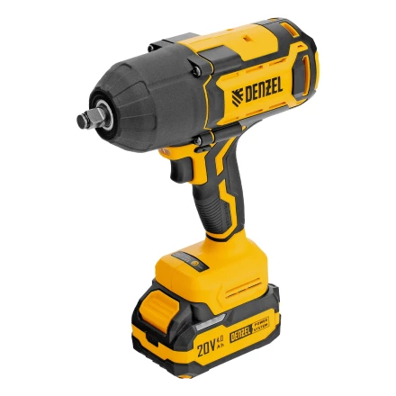 Гайковерт ударный аккумуляторный бесщет. CIWH-BL-20-1000, Li-Ion, 20 В// Denzel 26528 купить в Сургуте
