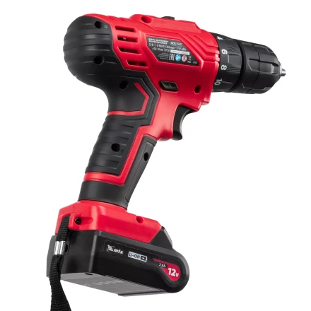 Дрель-шуруповерт аккумуляторная MTX MCDL-12-02, Li-Ion, 12 В, 2 акк. 26182 купить в Сургуте