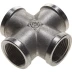 Крестовина GENERAL FITTINGS никелированная латунь, г/г/г/г, 3/4&quot; 51048-3/4 купить в Сургуте