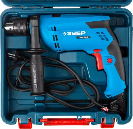 Дрель ударная + кейс ЗДУ-780 ЭРКМ2 серия ПРОФЕССИОНАЛ купить в Сургуте