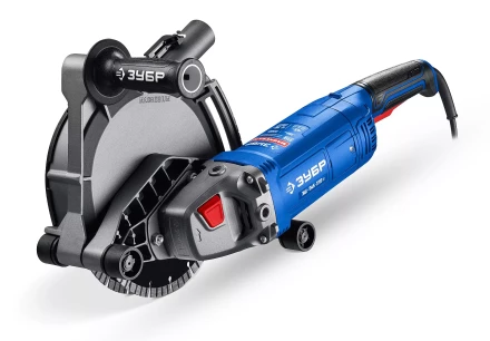 ЗУБР d 180 мм, 2200 Вт, 45 мм, штроборез (бороздодел), Профессионал (ЗШ-П45-2200 ПТ) купить в Сургуте