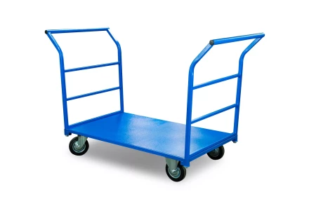 Тележка платформенная TOR ТП-Д (700х1200) с двумя ручками (колеса 160) 1023306 купить в Сургуте