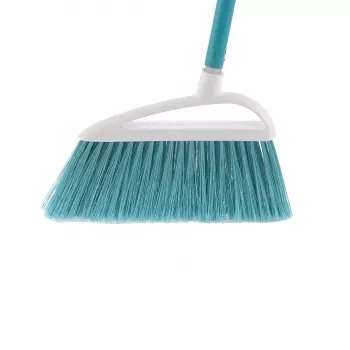Щетка пластмасовая  для  пола  230 мм &quot;LUX&quot; бирюз. щетина c черенком 120 см D22мм ELFE 93559 купить в Сургуте