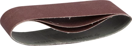 Лента шлифовальная бесконечная ЗУБР &quot;МАСТЕР&quot; на тканевой основе, для ЛШМ, P120, 75х457мм, 3шт 35541-120 купить в Сургуте