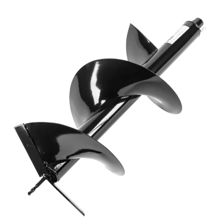 Шнек для грунта E-300, диаметр 300 мм, длина 800 мм,соединение 20 мм, несъемный нож Denzel 56026 купить в Сургуте