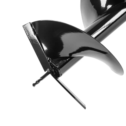 Шнек для грунта E-300, диаметр 300 мм, длина 800 мм,соединение 20 мм, несъемный нож Denzel 56026 купить в Сургуте