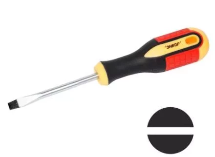 Отвертка шлиц. 1,2х6,5х125мм,трехкомп рук. 19615 купить в Сургуте