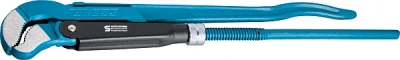 Ключ трубный рычажный №3 2" цельнокованый CrV тип - "S" GROSS 15615
