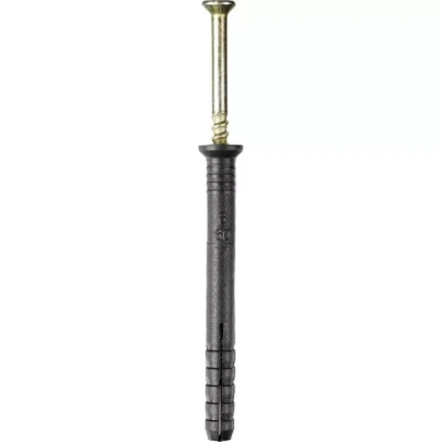 Дюбель-гвоздь полипропиленовый, потайный бортик, 6 x 60 мм, 1500 шт, STAYER Master 30640-06-060 30640-06-060