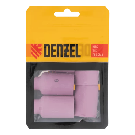 Набор керамических сопел для газовой линзы № 5, 6, 7, 8, 10 Denzel 93659 купить в Сургуте