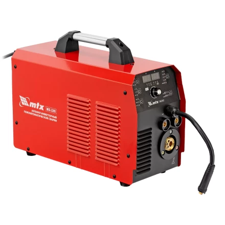 Аппарат инвертор. полуавтомат. cварки MTX MIG-220S 94304, 220A, ПВ 60%, катушка 5 кг купить в Сургуте