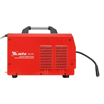 Аппарат инвертор. полуавтомат. cварки MTX MIG-220S 94304, 220A, ПВ 60%, катушка 5 кг купить в Сургуте