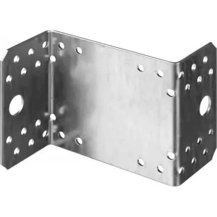 Крепежный угол ЗУБР &quot;МАСТЕР&quot; Z-образный, 90х105х55мм, 25шт 310145-105 купить в Сургуте