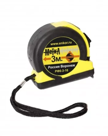Рулетка 3м Метка Энкор 10105 купить в Сургуте