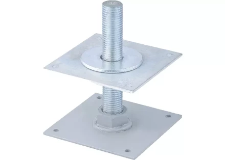 Анкер регулируемый по высоте ARH 120 - 24 цинк СИБРТЕХ 46563 купить в Сургуте