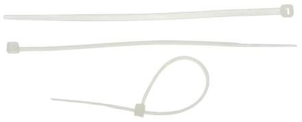 Кабельные стяжки белые КС-Б2 нейлоновые пакет серия ПРОФЕССИОНАЛ купить в Сургуте