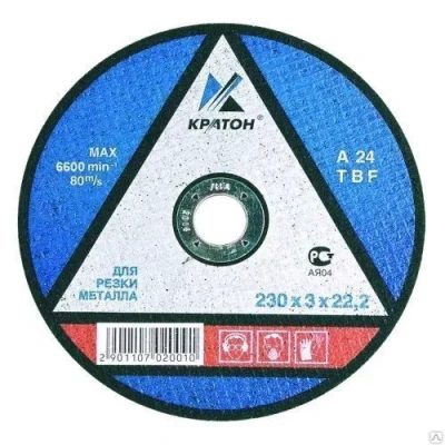 Круг для резки металла A30TBF 355х3,2х25,4 Кратон 1 07 02 013