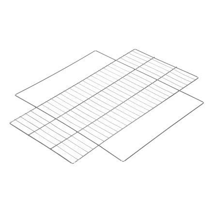 Решетка-гриль 480х240 мм, хромированная, Camping// Palisad 69688 купить в Сургуте