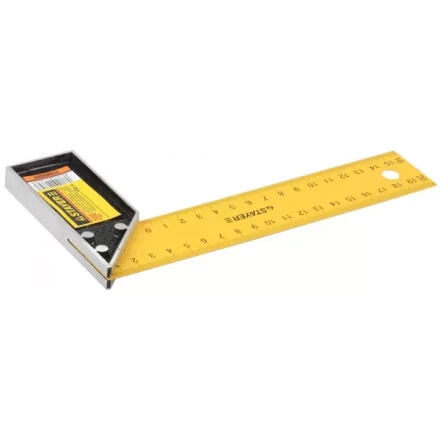 Угольник STAYER &quot;STANDARD&quot; столярный, стальное полотно, 200мм 34302-20 купить в Сургуте